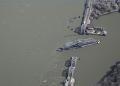  bridges of New York  -  Manhattan Bridges  - Harlem River Bridges - Amtrak Railroad Swing Bridge Amtrak Railroad Swing Bridge 1